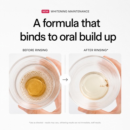 Stain Whitening Mouthwash - Gunk Removing Mouthwash for Fresh Breath