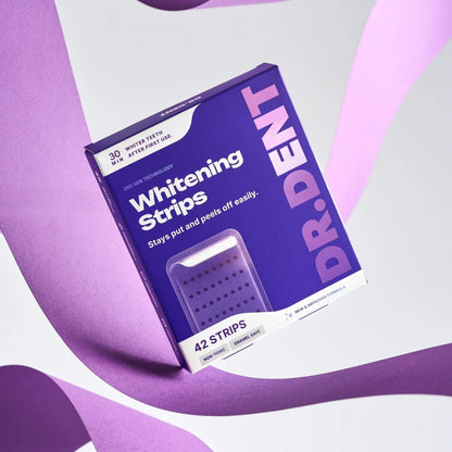 DR.DENT Color Correcting Whitening Strips #14ct